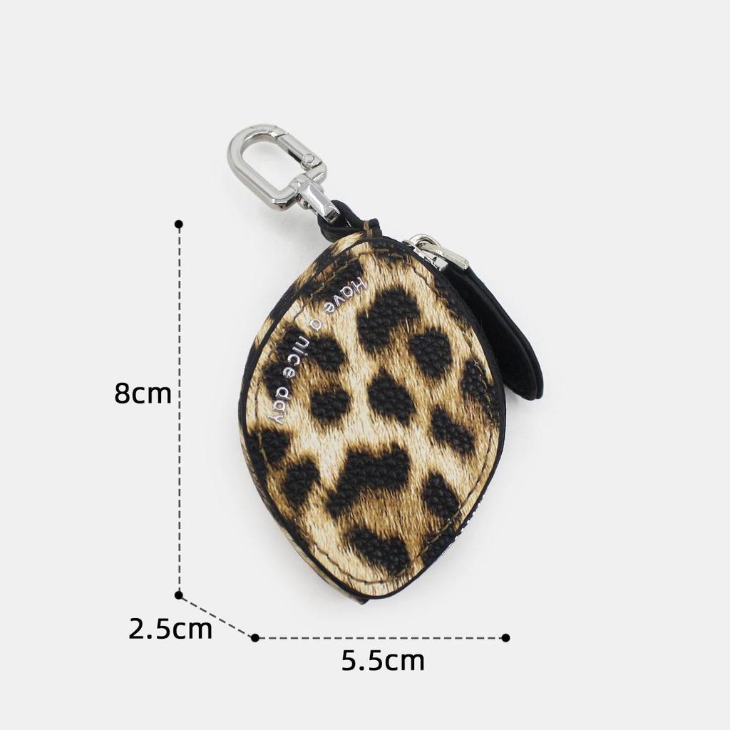 Strawberry Fruit Coin Purse Keychain: Mini Gift Pouch Pendant