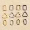 Newest Accessories Tri-glide Diy Dolls Bag Luggage Hardware Square/Triangle Buttons Doll Bag Buckle