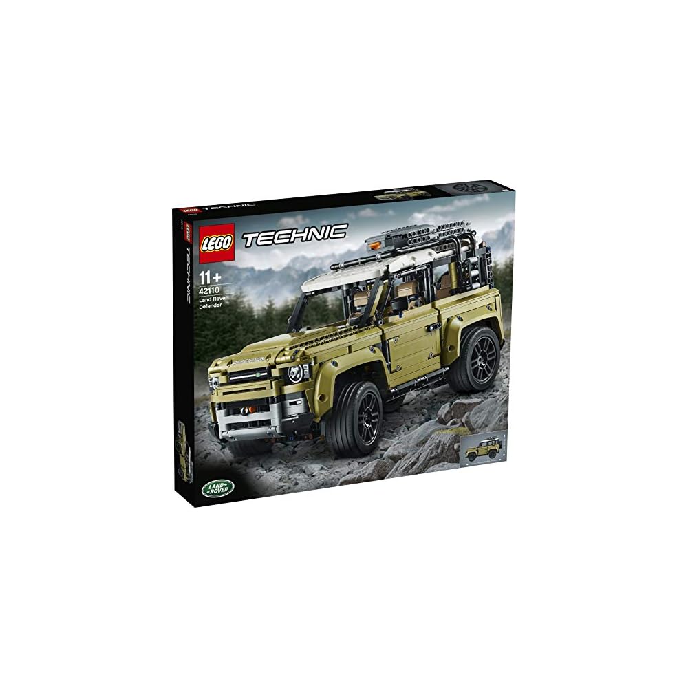 LEGO Technic Land Rover Defender 42110 Toy Building Blocks STEM Educational Car for Boys 11 Years and Older