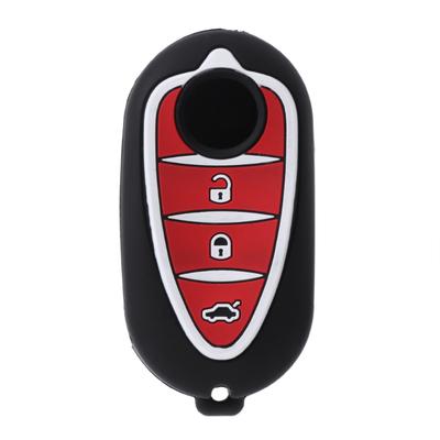 Alfa Romeo 3 botón//Smart//KEY//Funda//Estuche Protector fob remoto silicona Mito//159