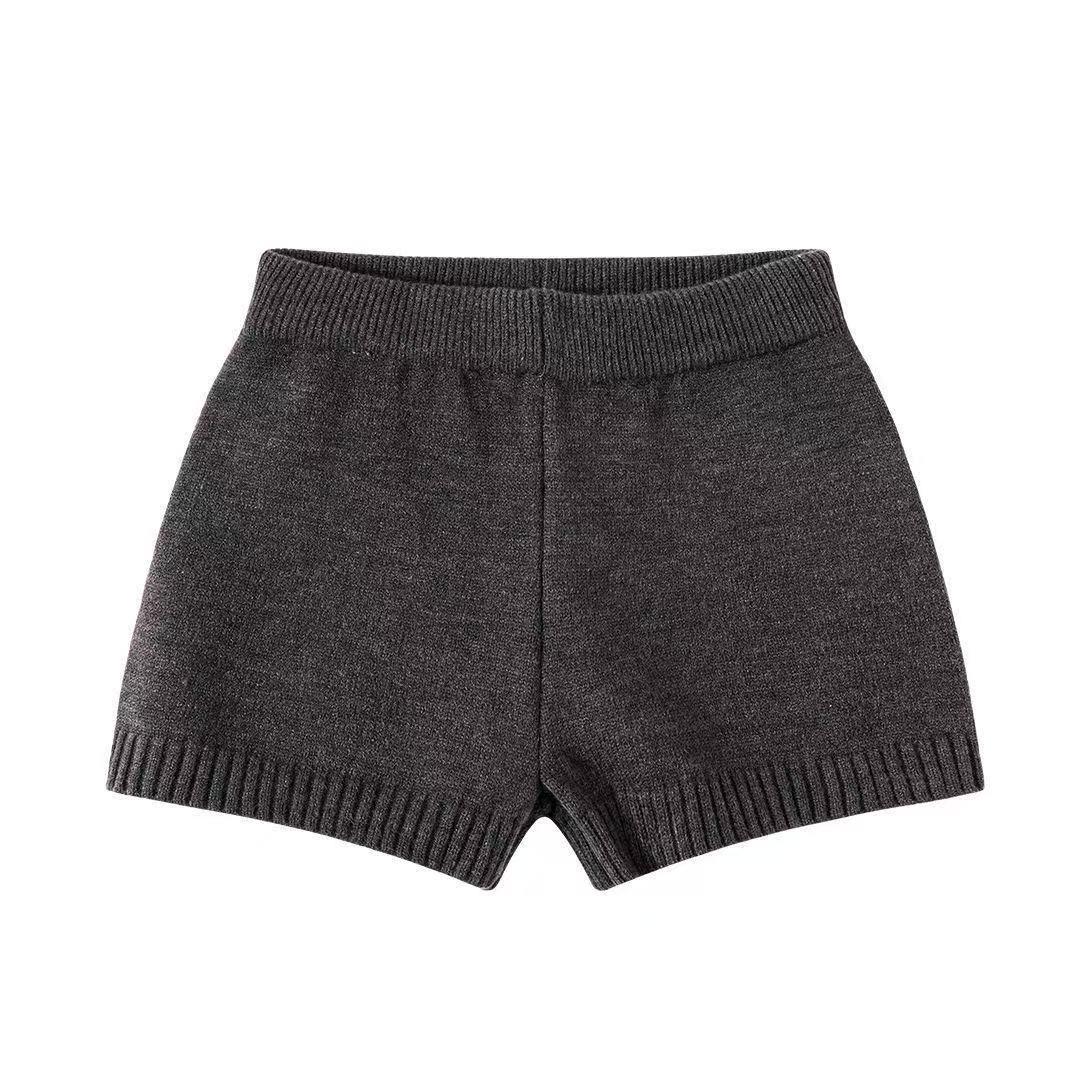 

Korean Style High Waist Wool Knit Wide Leg Casual Pants 4XL [150-170 lbs] темно-серого
