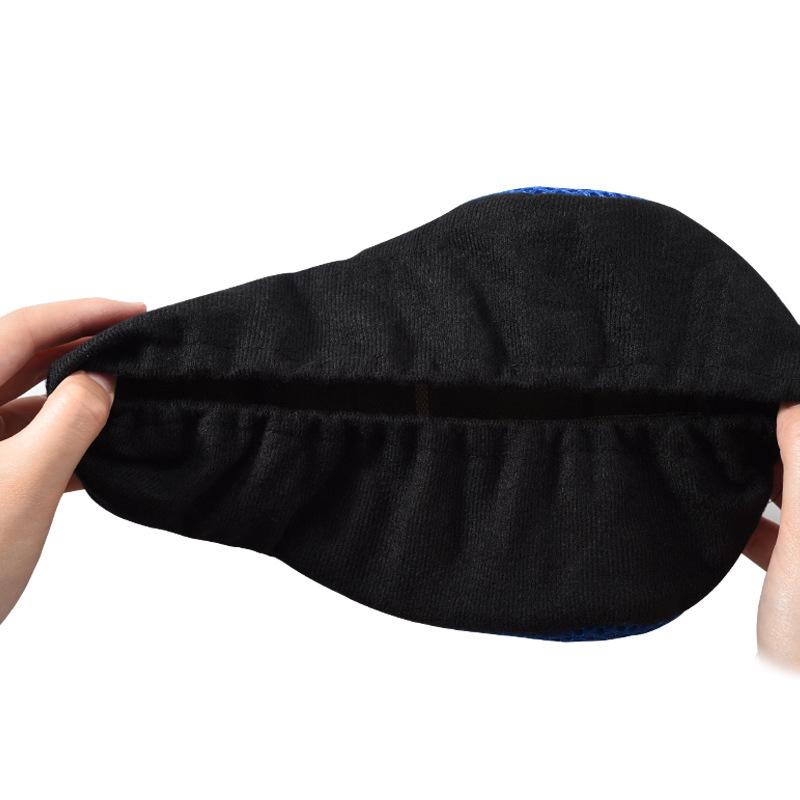 Bicycle Saddle 3D Soft Bike Seat Cover Cycling Silicone Seat Cushion Cycling Breathable Saddle Comfortable Bicycle Bike