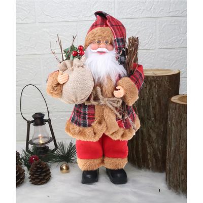 17" în picioare obraznic frumos Moș Crăciun Figurină de Crăciun Decorație pentru ornament de Crăciun Decor de pom de Crăciun