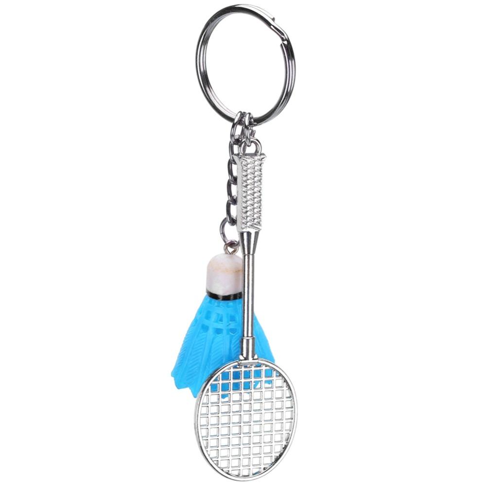6pcs Compact Size Mini Keyring Pendant Lightweight Material Sports Keychain For Sports Lovers