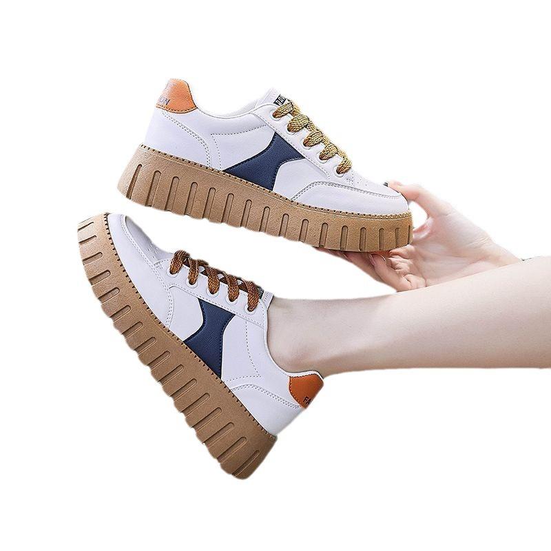 Casual Shoes for Women Spring and Autumn New Student Platform Non-Slip Comfortable Wear-Resistant Sneakers Comfortable Niche Sneakers