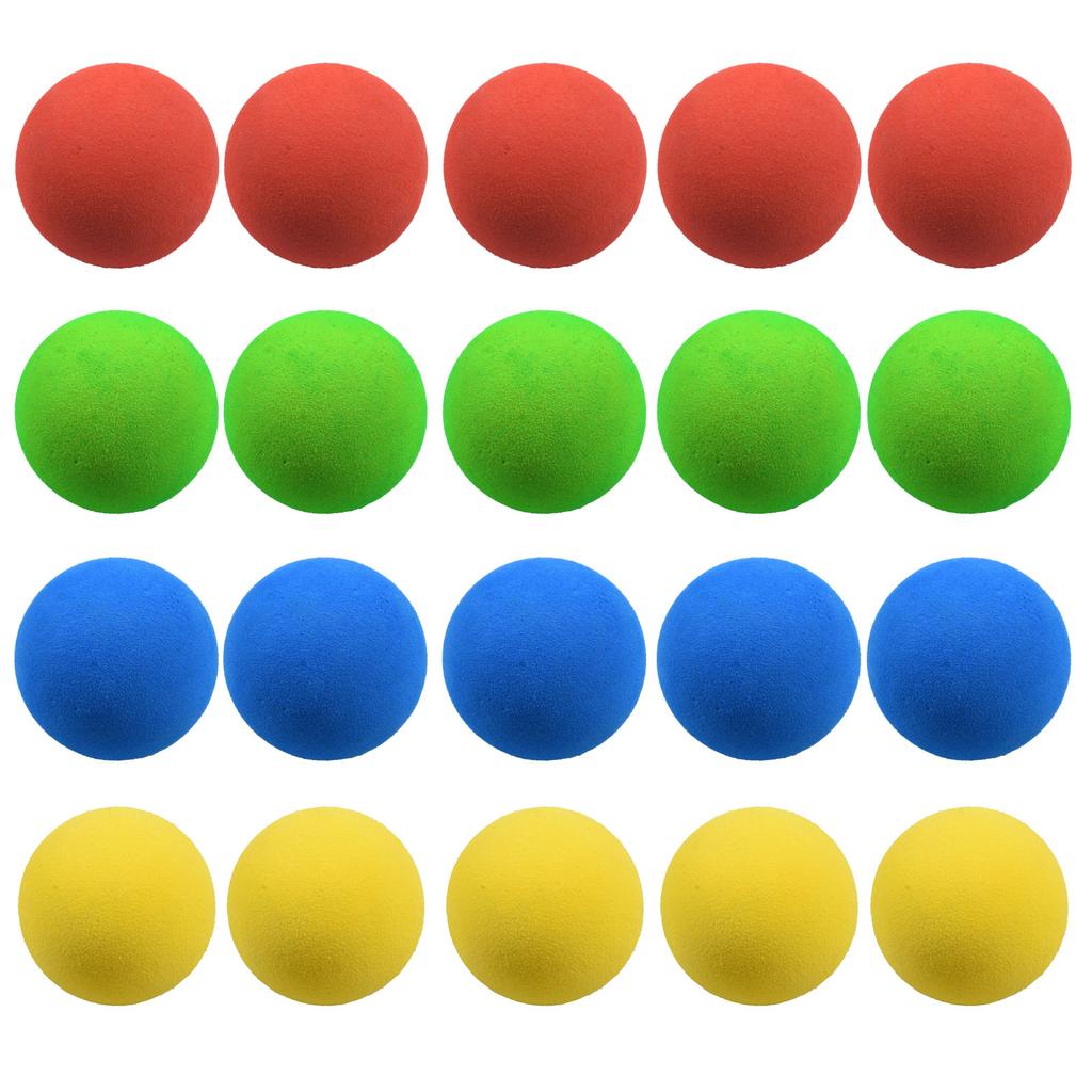 Sponge Practice Golf Balls Golf Training Balls Garden Soft Foam Elastic Golf Ball Set for Golf Practice Outdoor Indoor