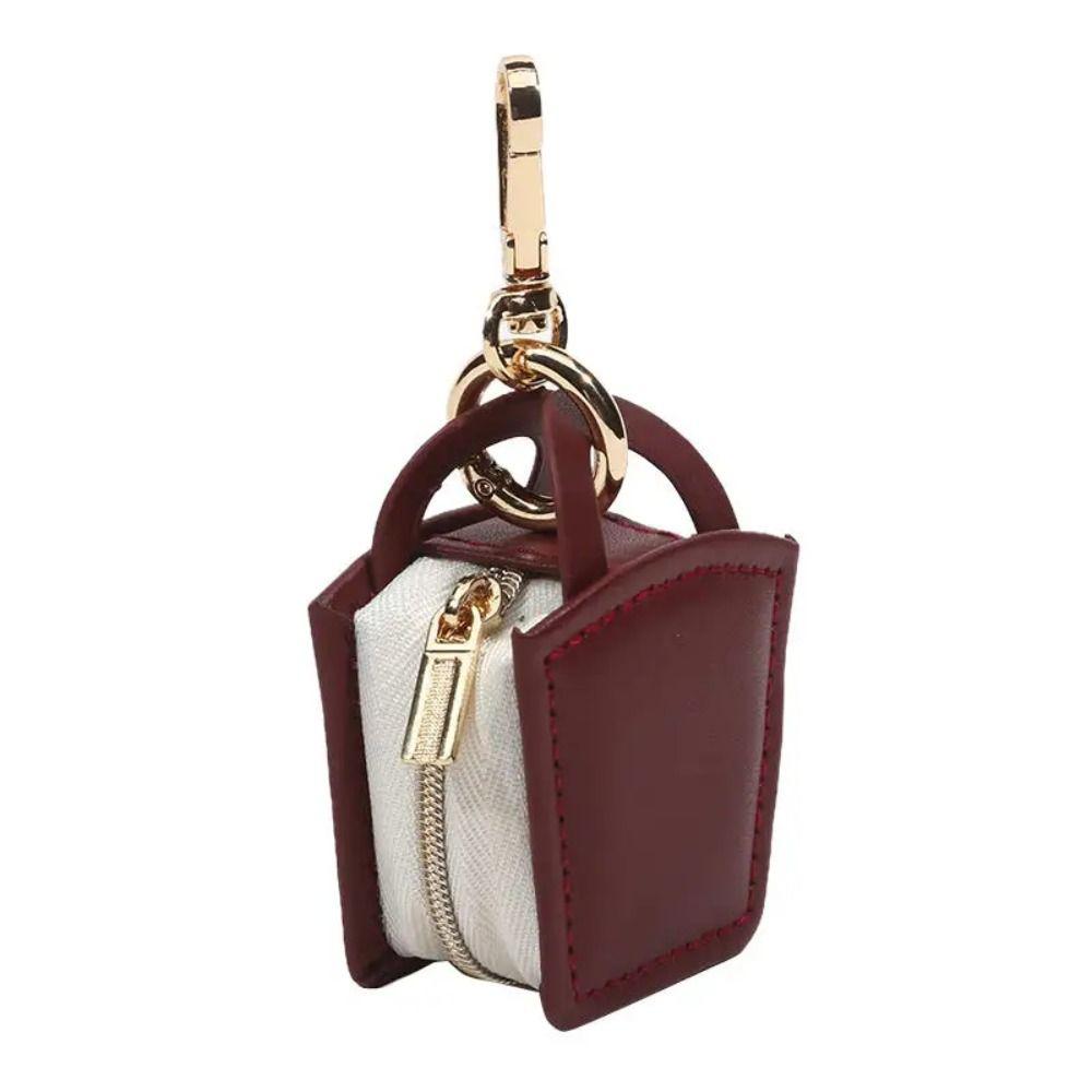 Pendant Holder Earrings Ring Packing Box Mini Jewelry Storage Case Jewelry Bag Keychain Gifts