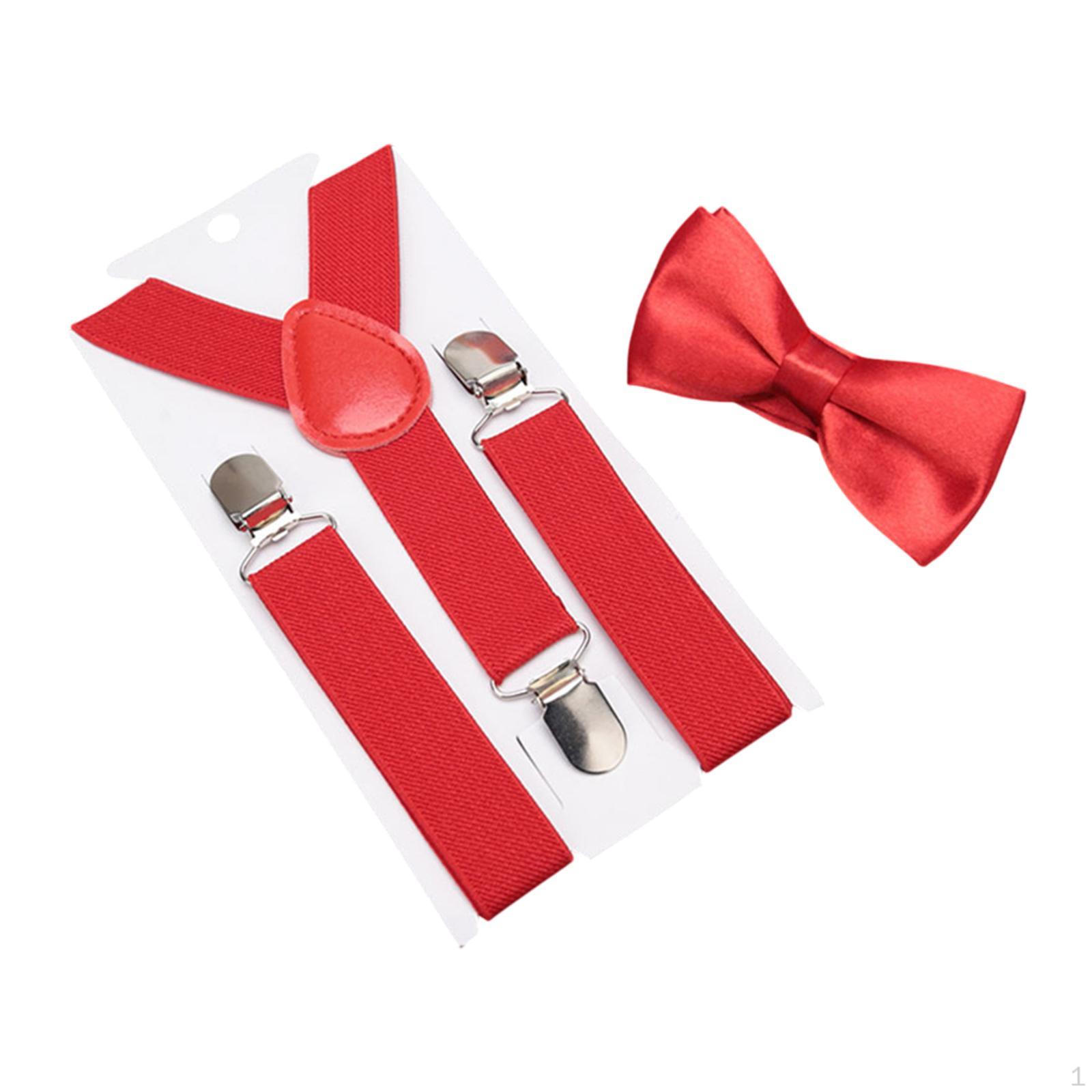 

Детские подтяжки с бабочкой Набор Аксессуары Брюки для Хэллоуина Джинсы