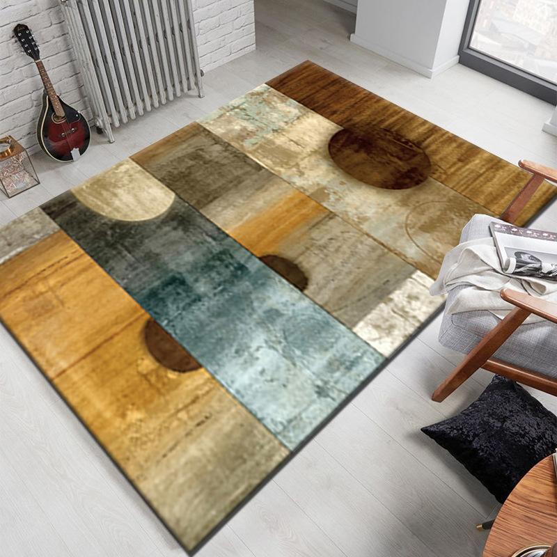 

Ковер для гостиной Абстрактное искусство Спальня Диван Журнальный столик Напольный коврик Коврик для ног Коврик для ползания 80*120cm