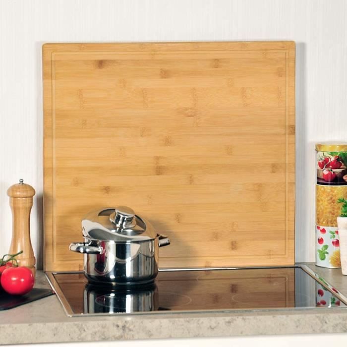 Planche à découper - KESPER - 5859913 - Bambou certifié FSC - 56x50 cm - Antidérapante