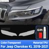 Car Headlight Protection Transparent Anti-Scratch Protective Film TPU Stickers For JEEP Cherokee KL - Accessories