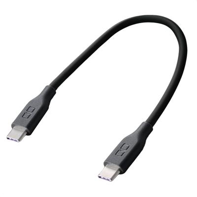 CIO Soft Silicone Cable C To C 240W PD Fast Charging Compatible with iPhone Google and Android (USB Type-C/USB-C) Cable, Tangle-Free, 17/16/15/MacBook