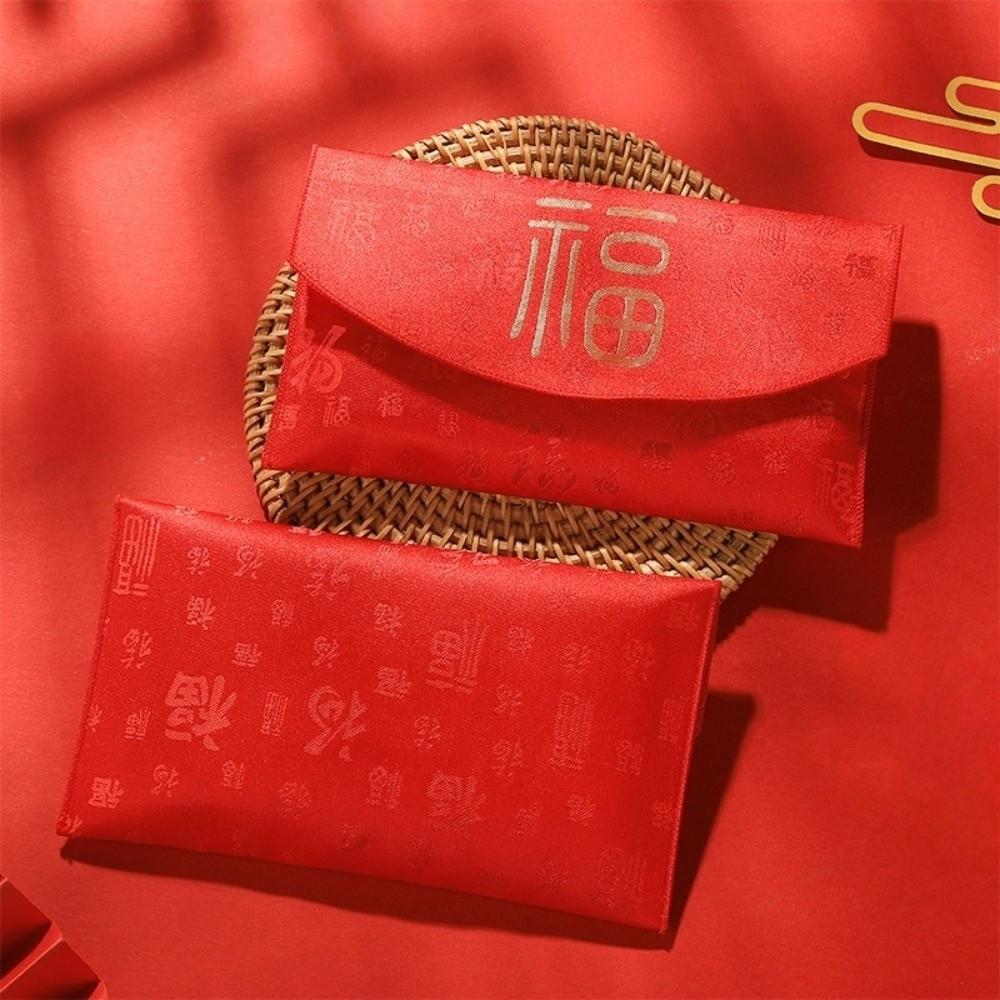 Best Wishes Fu Character Hongbao Blessing Words Wedding Red Pockets  Spring Festival