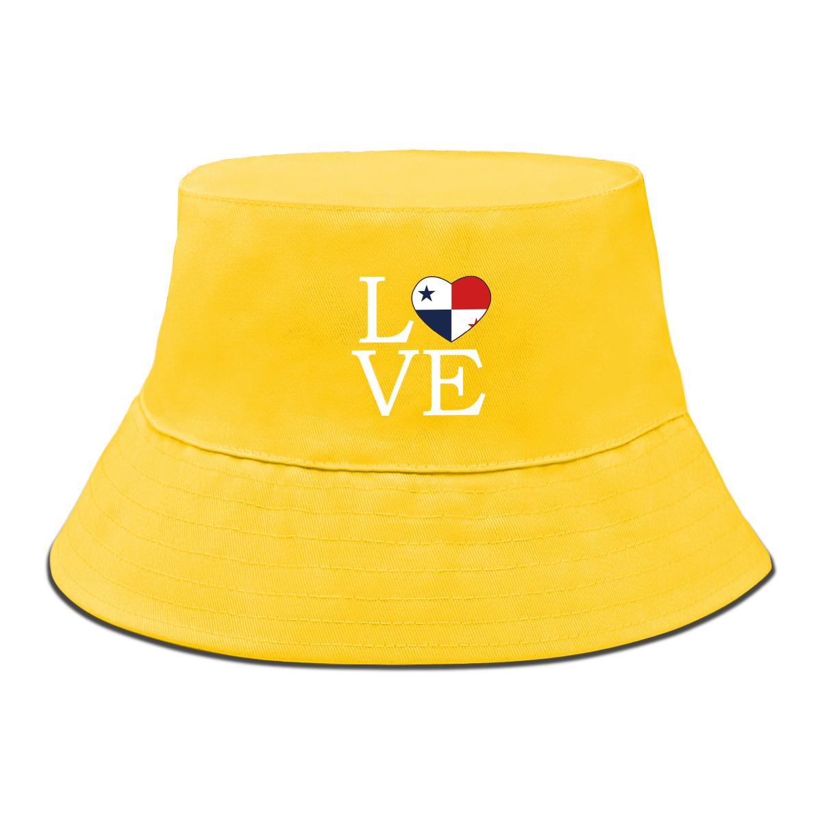 

ЛЮБОВЬ Панама с принтом флага, Патриотическая мужская шляпа, Двусторонняя модная пляжная шляпа для рыбалки as the picture жёлтый