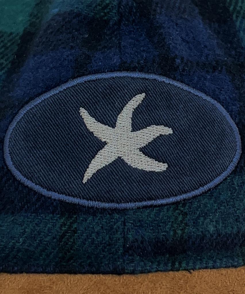 THE COLDEST MOMENT Tcm Check Logo Cap (Green)