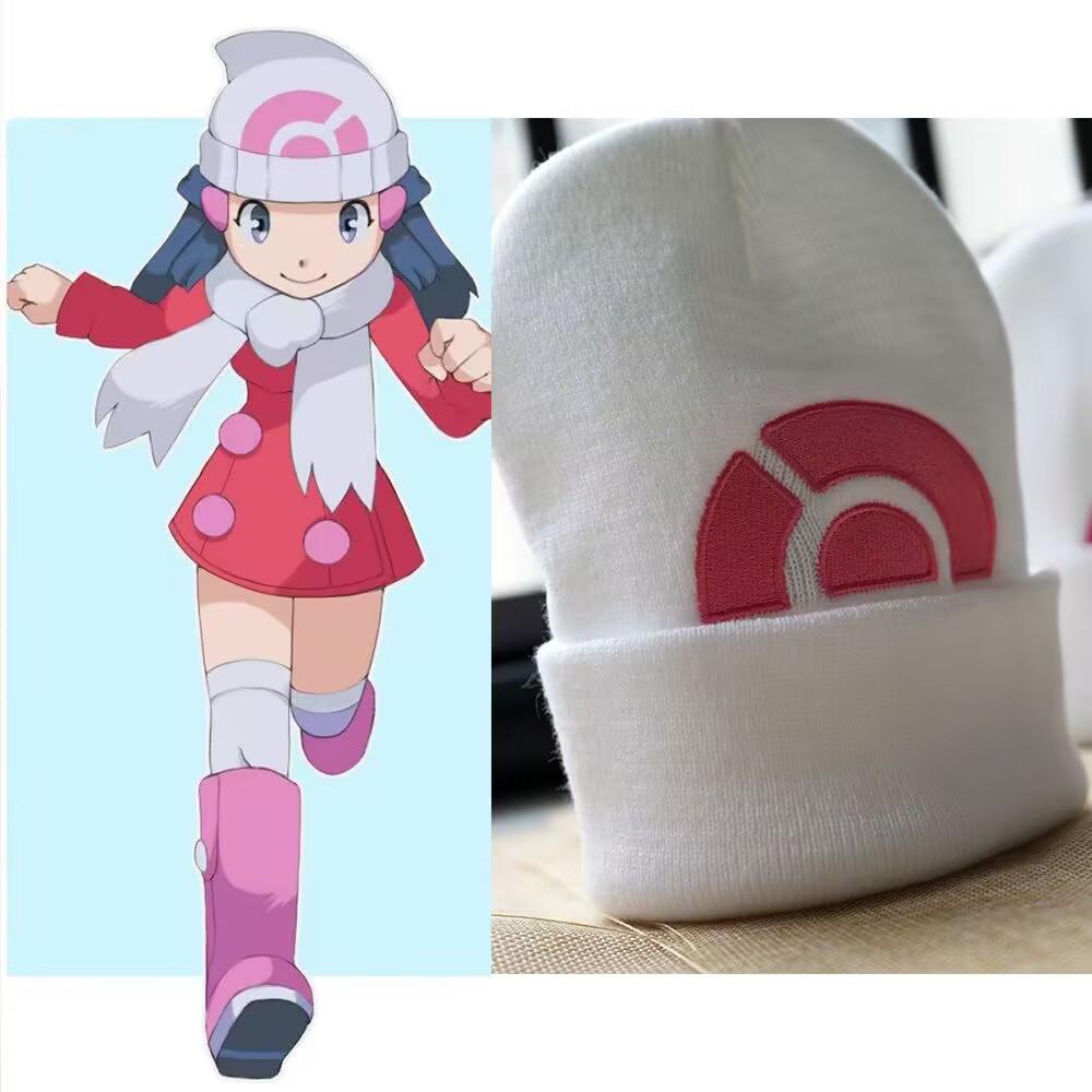 Cartoon Dawn Embroidered Knitted Windproof Hat For Enthusiasts Outdoor