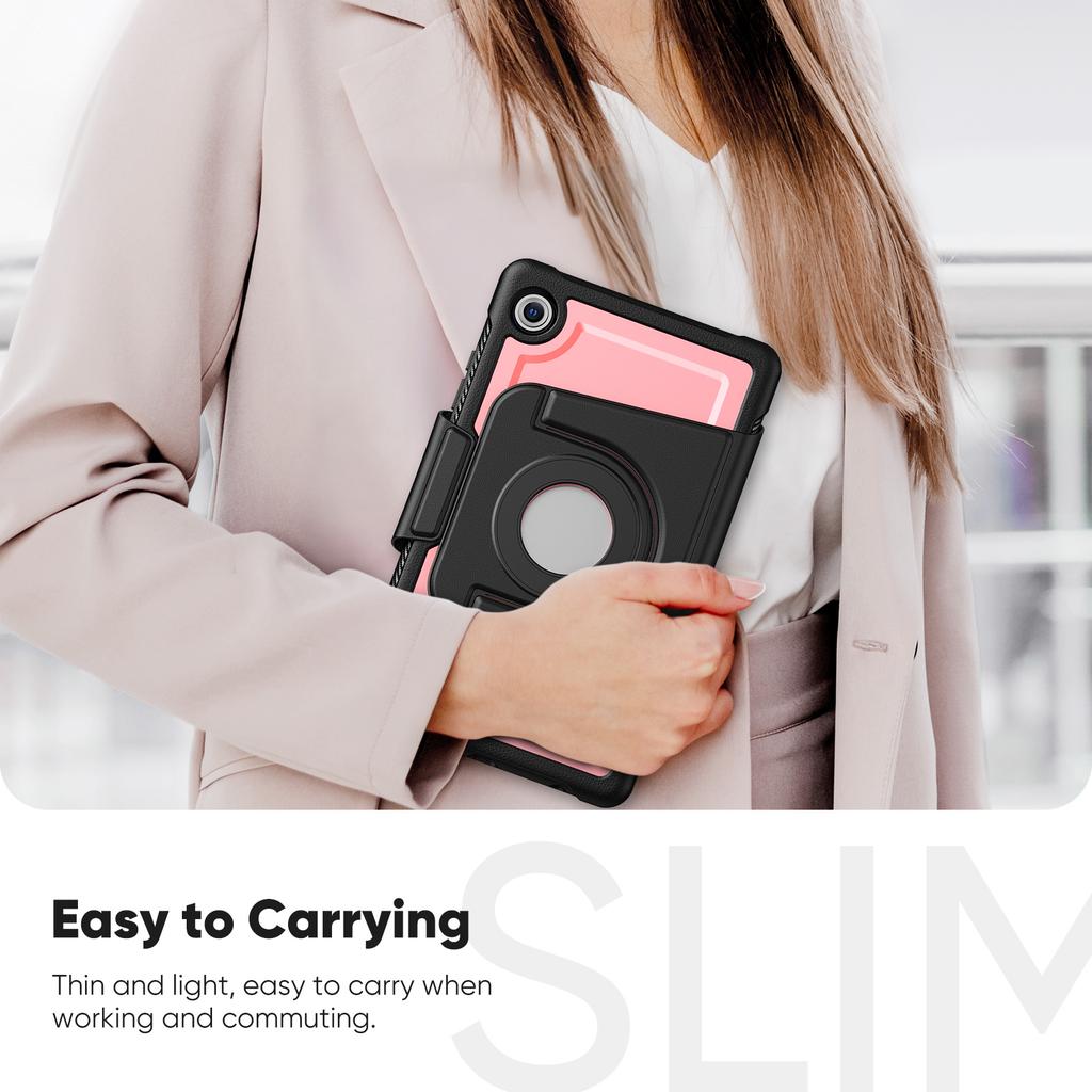 For Samsung Galaxy Tab A11/A9 Tablet Case Detachable PC + TPU + PU Leather Flip Cover