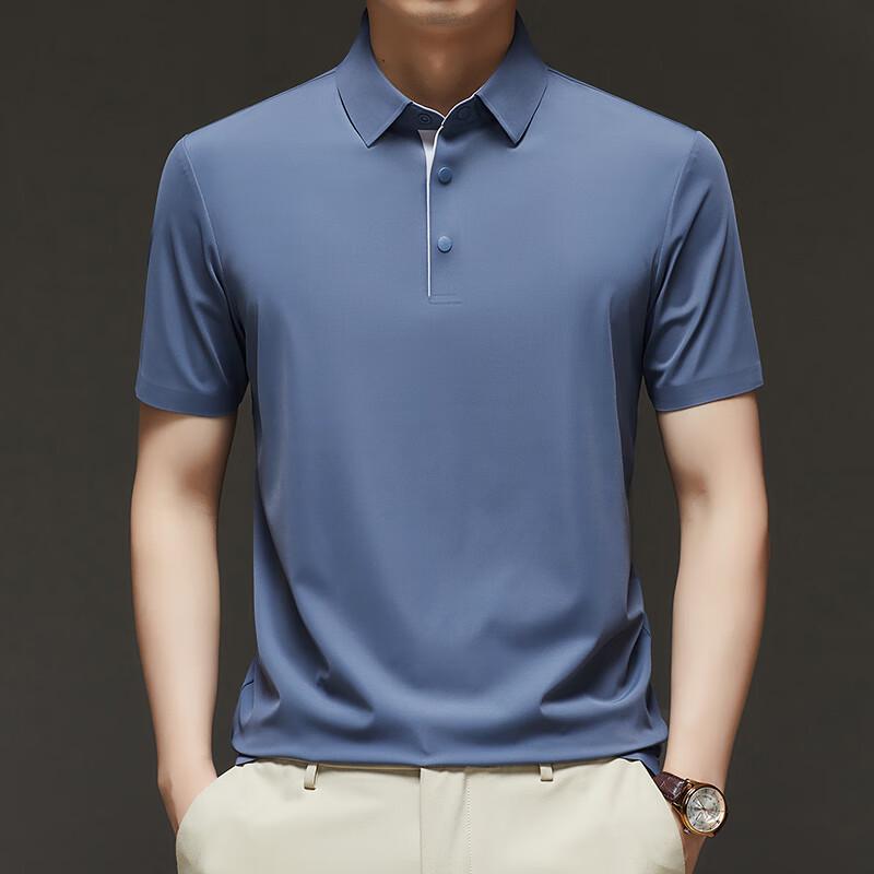 Firstview Men's Soft Breathable Polo Shirt