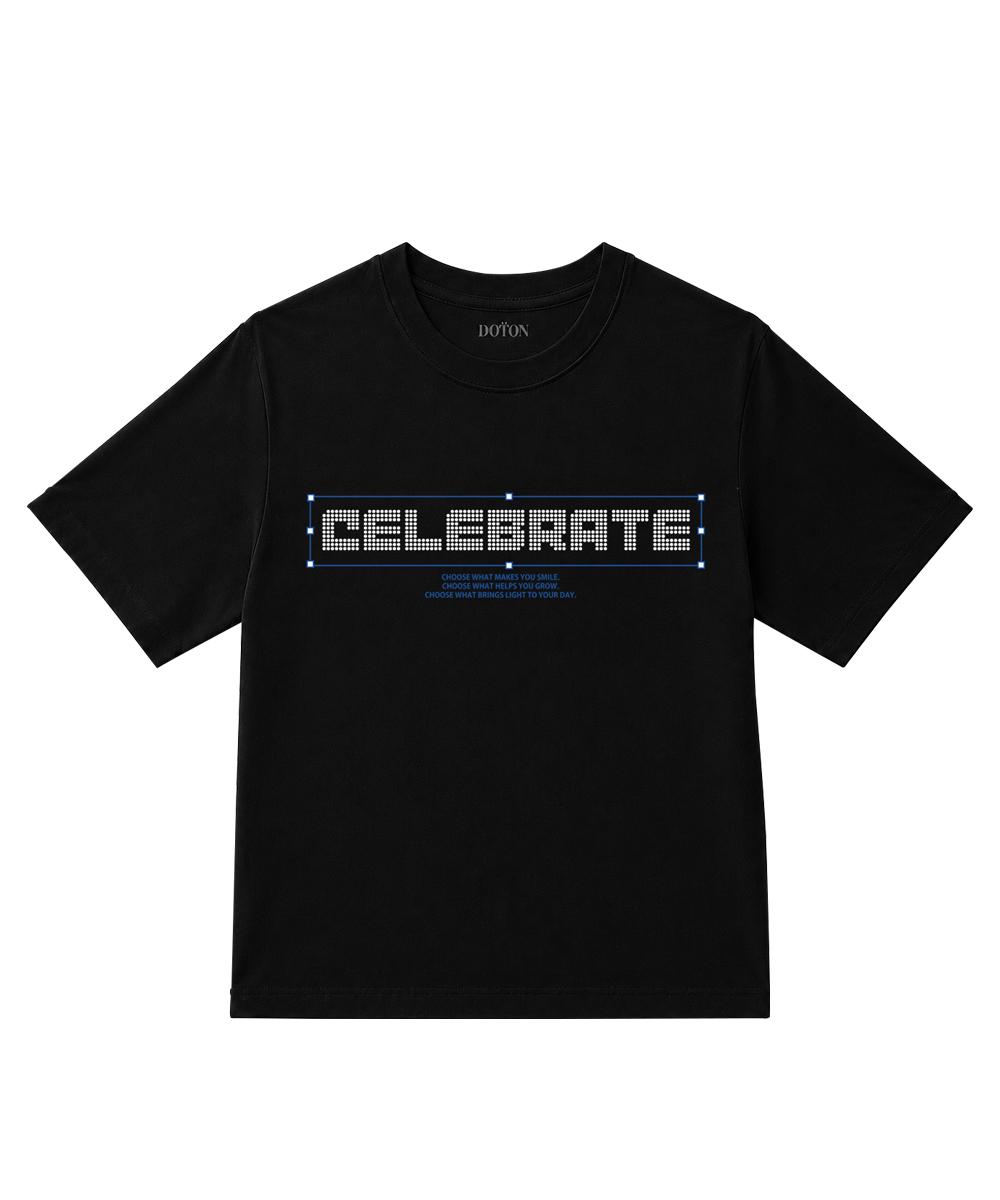 Футболки Doton Pixel Block (черный) Black/S