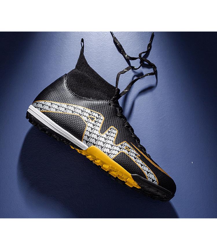 

Футбольные бутсы Роналду мужские и женские убийцы высокие шипы AG длинные шипы сломанные шипы TF низкие специальные тренировочные бутсы для подростков и детей 45