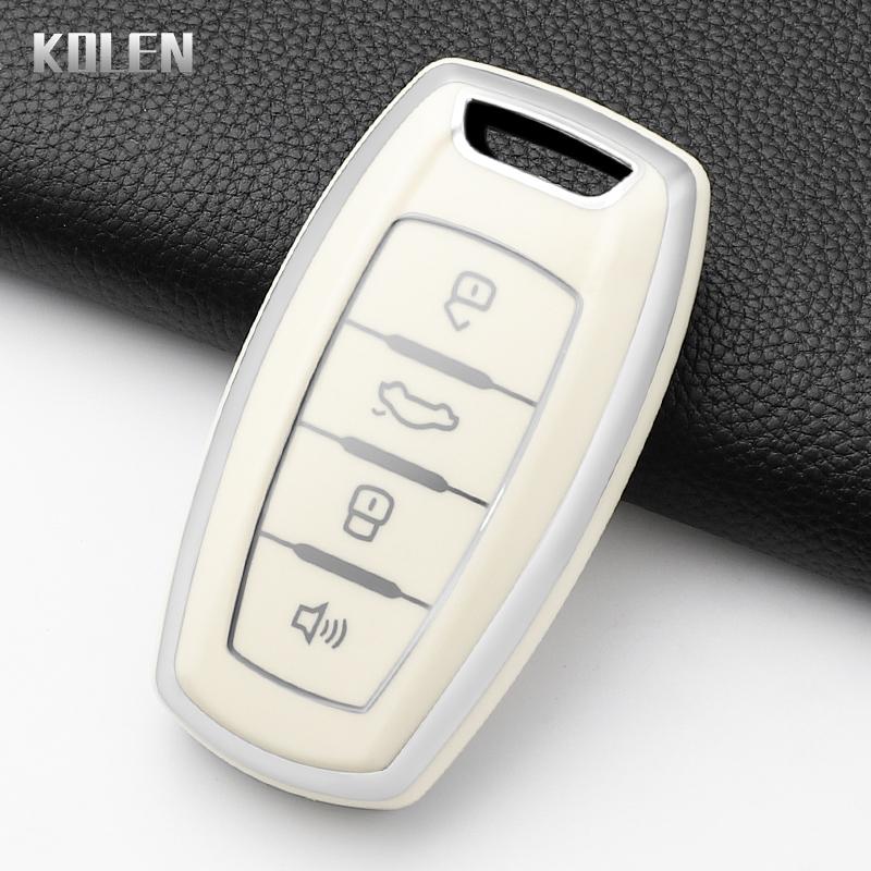 

Fashion Tpu Car Key Case Cover For Great Wall Haval Jolion H6 H7 H4 H9 F5 F7 F7X F7H H2S Gmw Dargo Protected Shell Keychain