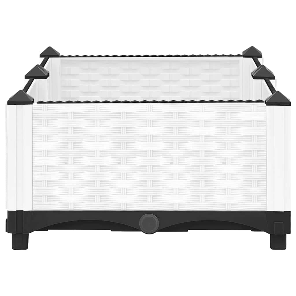 vidaXL Hochbeet 80x40x23 cm Polypropylen