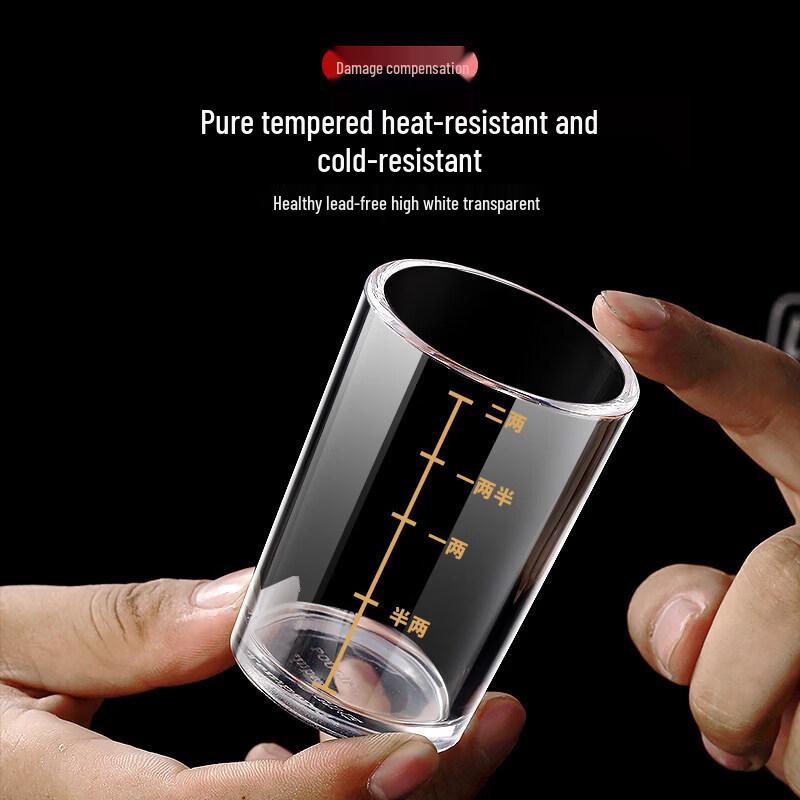 Sichun Measured Baijiu & Spirit Shot Glasses 100ml
