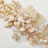 1pc Fashion Women's Jewelry Hair Accessories Rhinestones Pearls Hairpins for Daily Parties Gathering Weddings Wearing Hair Combs