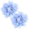 2Pcs Curtain Flower Clips Beautiful Floral Decor Easy To Use No Tools Required for Most Occasions Curtain Flower Buckle