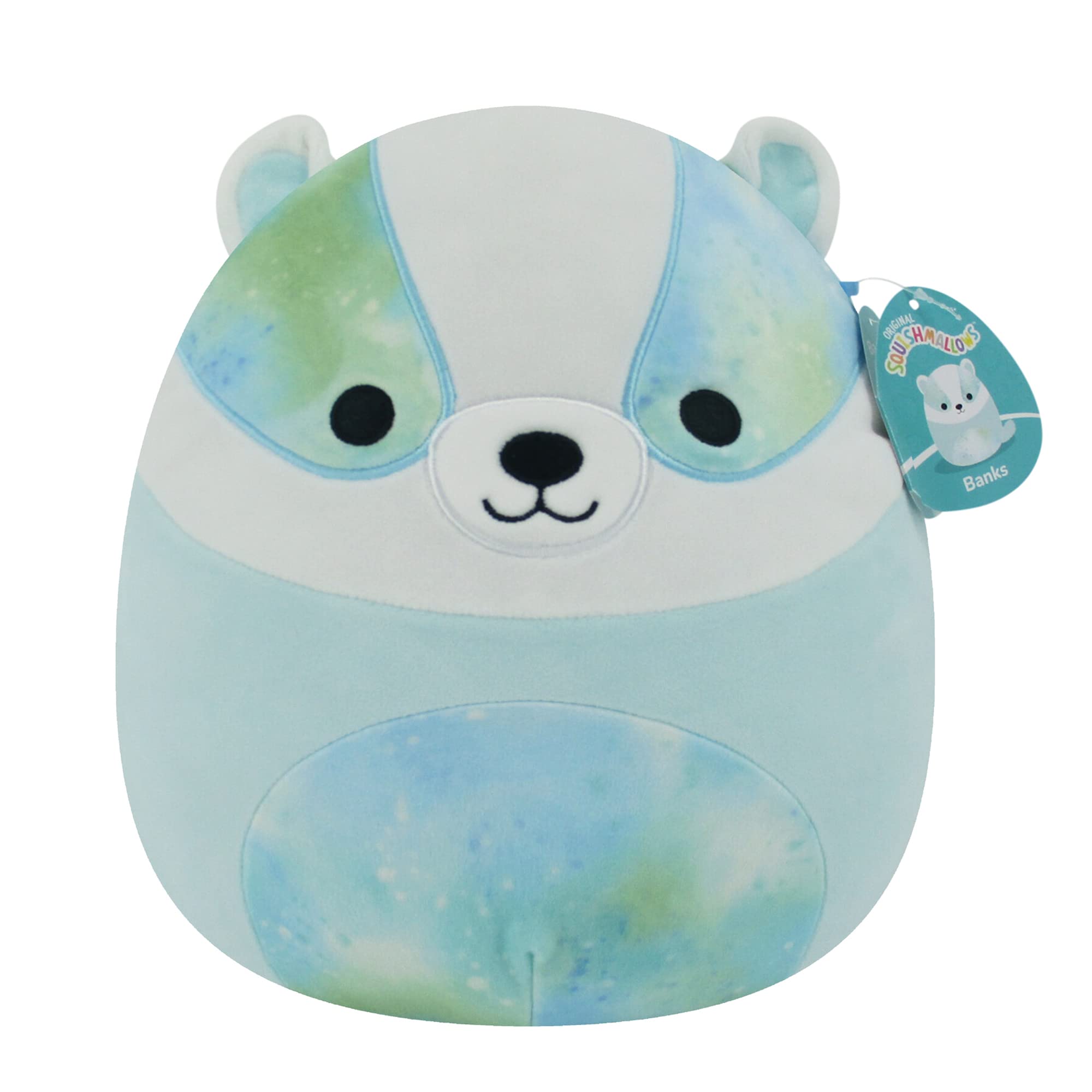 

Squishmallow Banks Синий Барсук Средний Ультрамягкий Официальный Плюш Kelly Toys 12 -