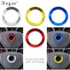 Ceyes Auto-Styling Lenkrad Kreis Ring Logo Embleme Zubehör Fall für Skoda Octavia A 7 A7 A5 2 Rapid dekorative Abdeckungen