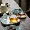 Japanese Style Heat Resistant Glass Tea Cup Fair Cup Household Tea Ceremony Brewing Tea Divider Kung Fu Tea Set Tea Maker Teawar