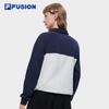 Fila Fusion Women's Half-Zip Stand-Collar Knit Sweatshirt