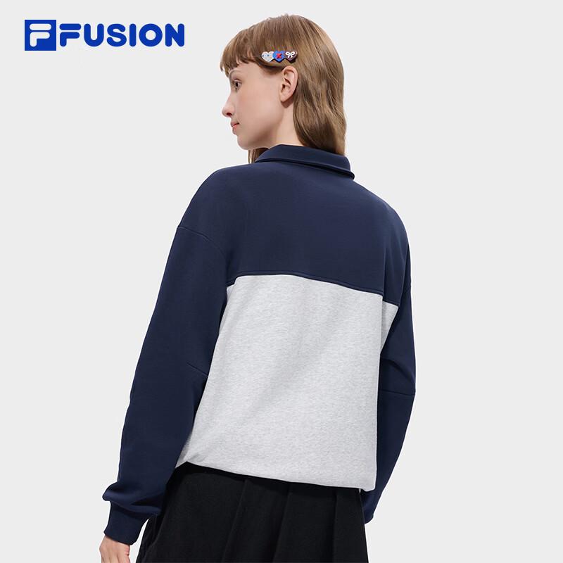 Fila Fusion Women's Half-Zip Stand-Collar Knit Sweatshirt