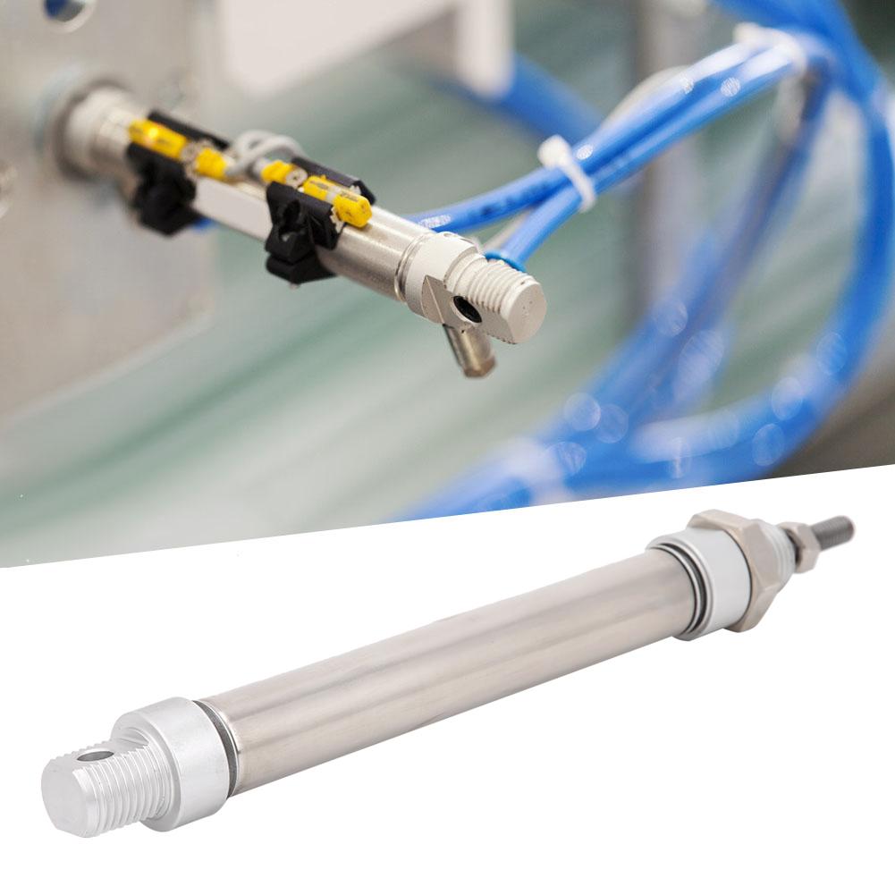 MA16 Mini Cilindru Pneumatic Dublă Acțiune Inox Industrie Componente PneumaticeMA16x150