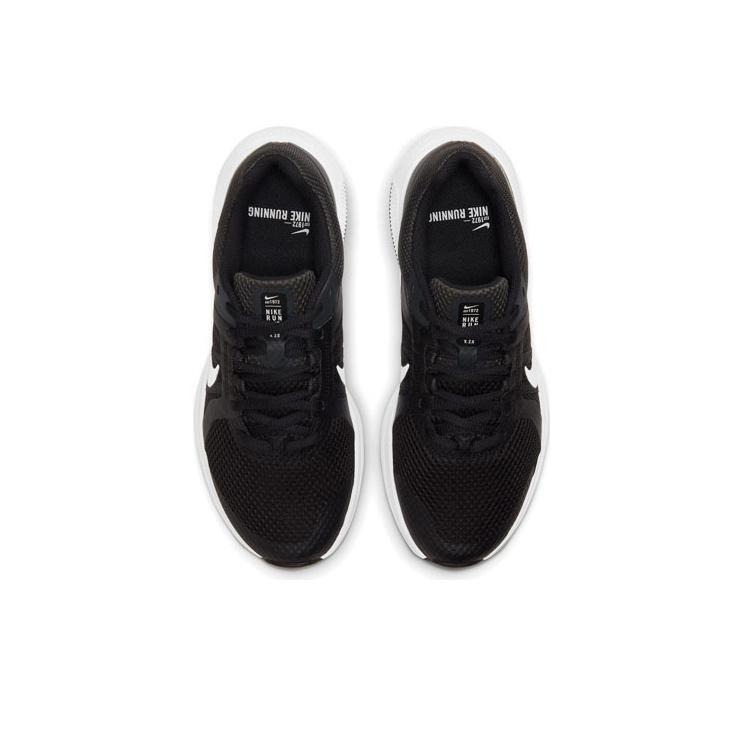 Nike Run Swift 2 Black White Women Sneakers Dark-Smoke-Grey CU3528-004