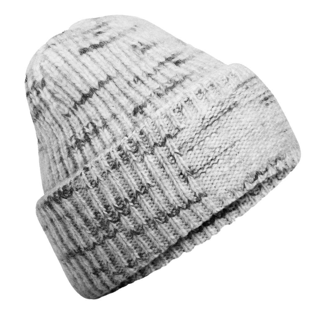 Patch Chunky Knit Beanie