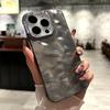 Luxury Electroplate Meteorite Grain Phone Case For iPhone 11 12 13 14 15 Pro MaxBumper Cases Cover
