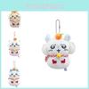 Adorable Plush Animal Keychain Cute Cartoon Style Ultra Soft Short Plush