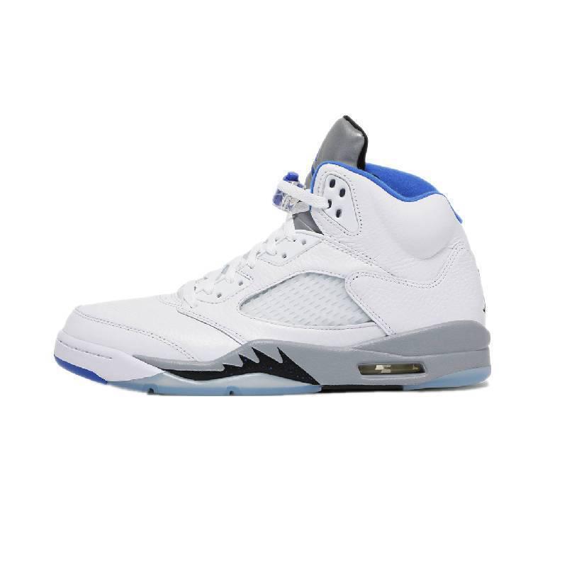 AJ5 Oreo University Blue Racing Blue Men's and Women's Basketball Shoes