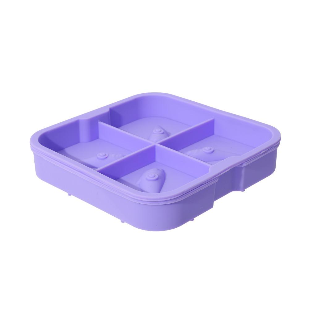 Stampo per Ghiaccio in Silicone a Forma di Squalo 4 Fori Facile da Sformare Stampo per Ghiaccioli Silicone per Uso Alimentare Novità Macchina per il Ghiaccio Accessori da Cucina