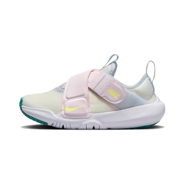 Nike Flex Advance PS Abrasion Resistant Low top Running Shoes Blue Pink White Children Aged 3 7 Years Old CZ0186-100