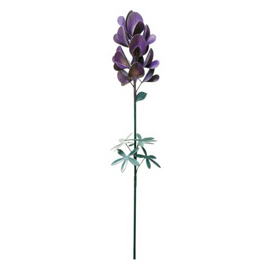 Bluebonnets Lupine Metal Garden Stake Rustic Outdoor Flower Sculpture