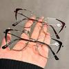 HD Anti-blue Light Fashion Cat-eye Metal Presbyopia Glasses Women Men Comfortable Eye Protection Eyewear +1.0 To +4.0
