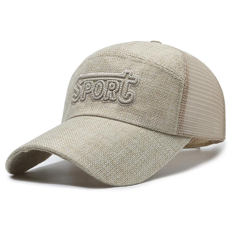 Sport Embroidery Letter Baseball Cap Sun Protection Breathable Hat Outdoor Gift