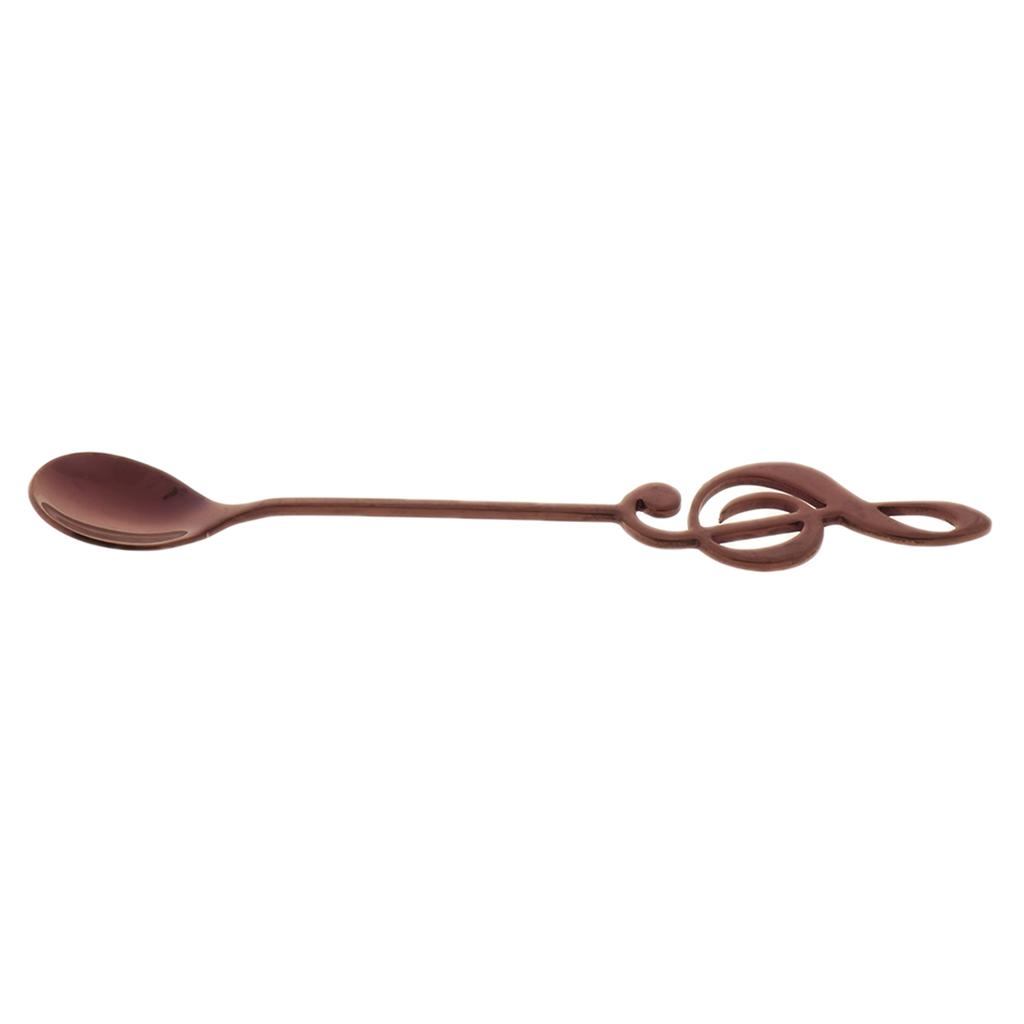 Stainless Steel Coffee Spoon Cocktail Stirring Spoons Multicolor Purple