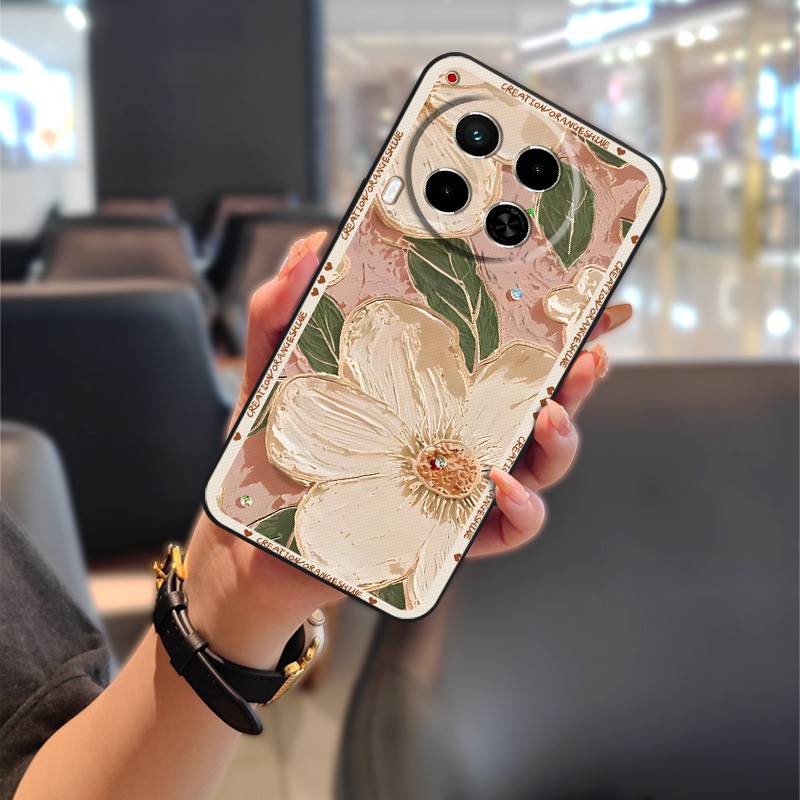 Schmutzabweisende Graffiti-Handyhülle für Tecno Camon30/4G/5G/CL6/CL7 Niedliche TPU-Cartoon-Ölgemälde Wasserdicht Schützend