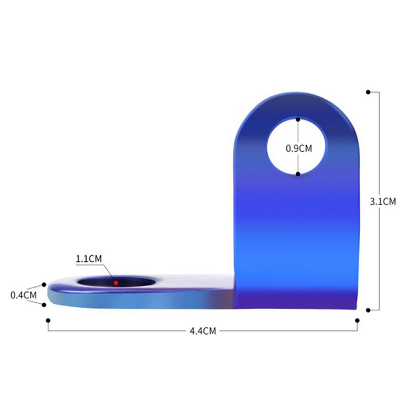 Motoroliebekerhouder Stands Ondersteuning Oliepot L-vormige Verlengbeugel Aluminiumlegering Gemodificeerde Accessoires