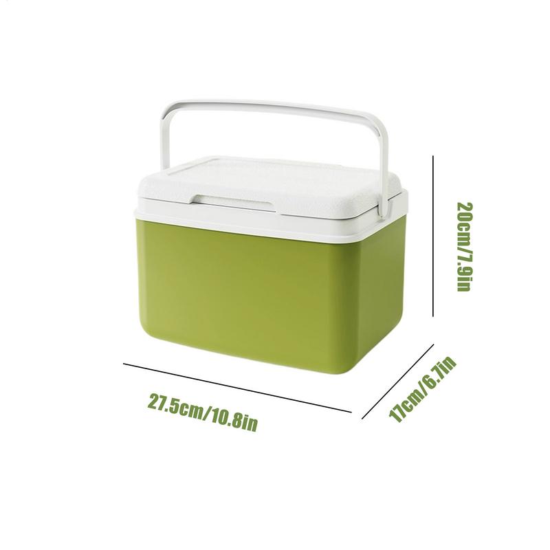 Ice Bucket Insulated Ice Retention Hard Cooler Large Capacity Lightweight Cooling Chest for Camping Hiking Walking Outdoor