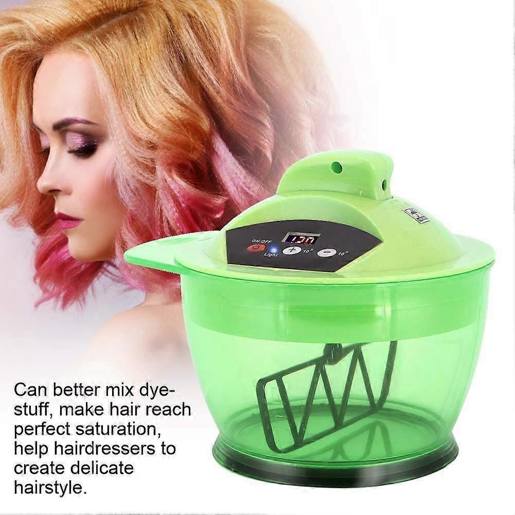 Electric Hair Dye Mixer with Automatic Mixing Control, USB Powered Bowl for Salon and Home Use